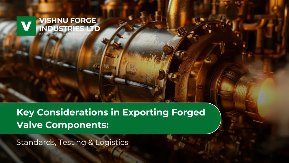 Key Considerations in Exporting Forged Valve Components: Standards, Testing & Logistics